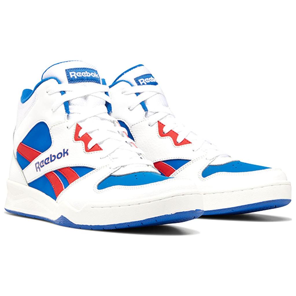 Reebok Royal BB4500 2 Кроссовки унисекс с круглым носком, шнуровкой и высоким верхом для баскетбола, белые FX3438