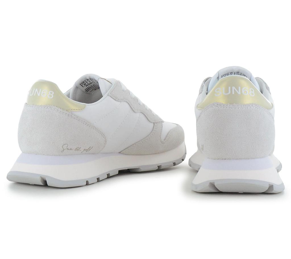 Sun68 Ally Gold Silver - Женские кроссовки Обувь Белый Z36202-01 ОРИГИНАЛ