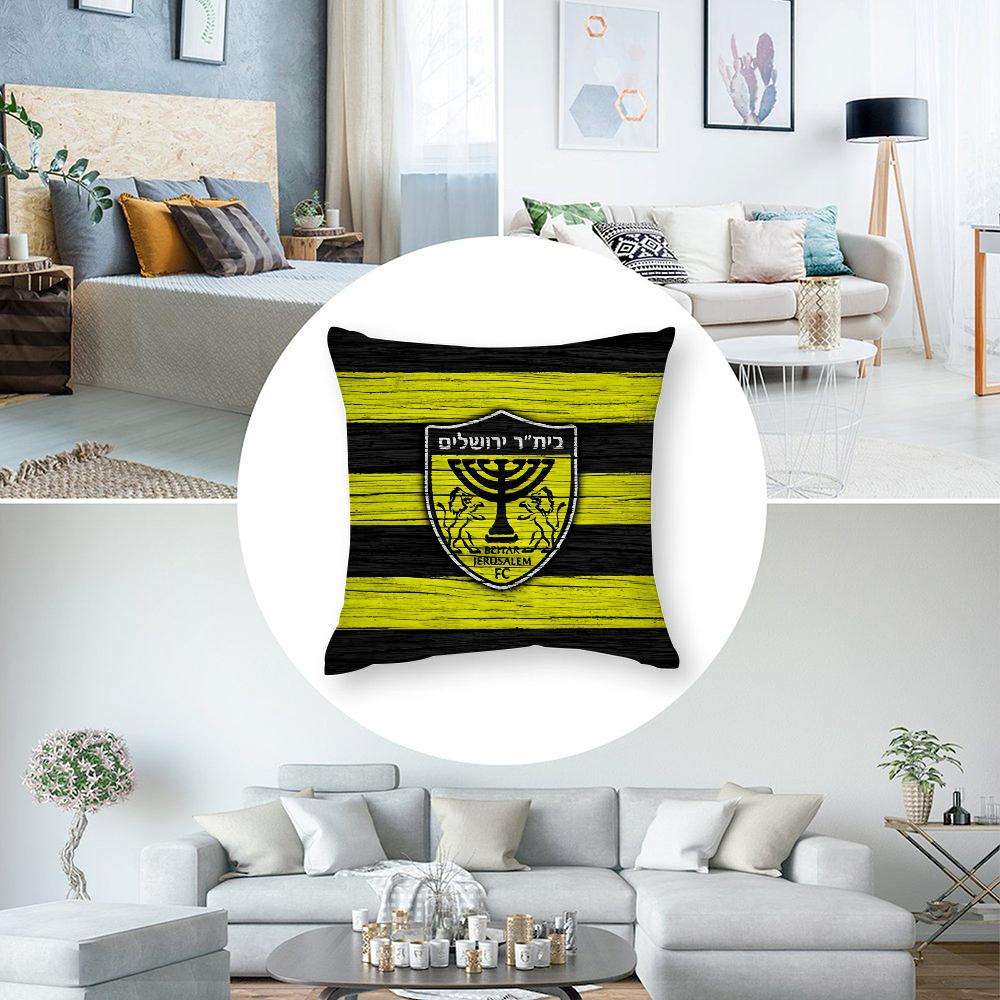 B-Beitar J-Jerusalems Наволочка Короткий Плюш Чехлы для Подушек Декоративный Подарок для Дивана Дома Двусторонний Принт Чехол для Подушки