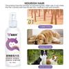 Dog Conditioner Spray 100ml Deodorizing Dog Grooming Spray Anti-Static Ph Balanced Dog Hair Spray Long Lasting Cat Detangler For
