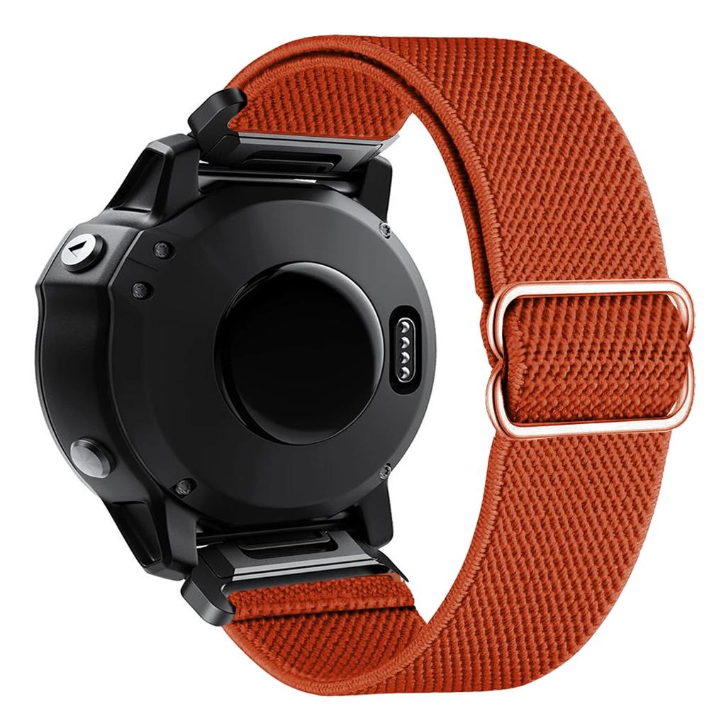 Эластичный плетеный нейлоновый ремешок-петля для Garmin 22 26 мм Fenix 7 7X 6X 6s 6 Pro 5 5s 5X Plus 3HR 945 Epix Gen 2 Enduro Quickfit