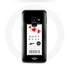 Case for Samsung Galaxy S9 Plus Plane Ticket Montreal Canada