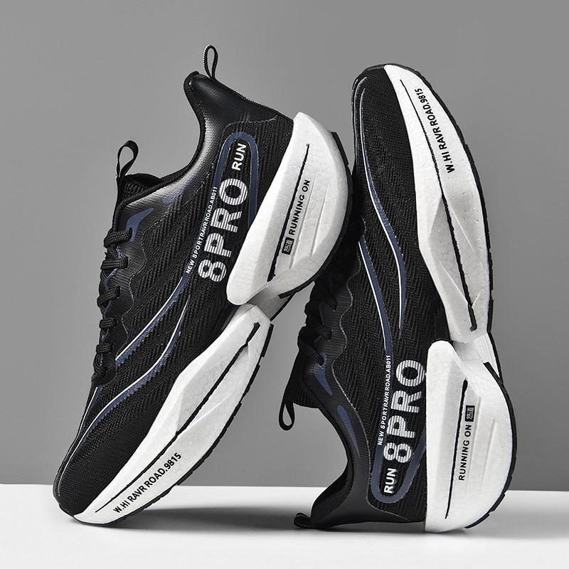 Большой размер 45 Carbon Plate Marathon Shoes Men Casual Sneakers Удобные легкие спортивные кроссовки для бега унисекс Tenis Walking Shoes