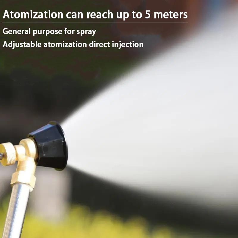 Насадка для распыления пестицидов высокого давления, полив, орошение, воздушная вихревая насадка для распыления, сельское хозяйство, садоводство, борьба с вредителями