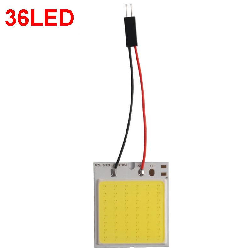 14-48LED универсальная автомобильная лампа для чтения в салоне COB 108SMD светодиодная панельная лампа высокой яркости для грузовика водонепроницаемая лампа