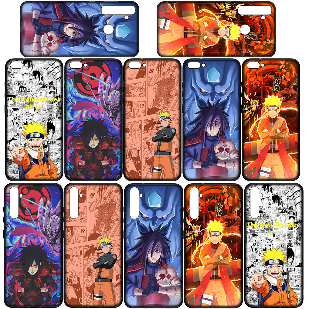 For Samsung Galaxy S24 S23 iPhone 16 15 14 Xiaomi Redmi Note 13 12 11 10 8 Plus 9 Pro Max X XR A16 Phone Case Naruto Madara Uchiha OPPO Huawei Cover
