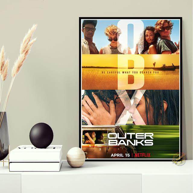 Modern Outer Banks Season 1 TV Play Poster Prints Canvas Art Wallpaper Pictures Interior Bar Paintings Home Decor Gift Frameless