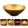 Golden Blessing Bowl Spiritual Decorative FuOrnaments Wealth Attracting Desktop Decoration Good Luck Bringer for Home Collection