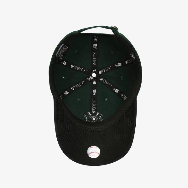 Кепка New Era Ny Yankees Базовый тон Безструктурная Темно-зеленый 15216768