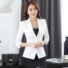 Womens  Suits All Match Blazers Jackets Short Slim Long Sleeve Blazer Women Suit