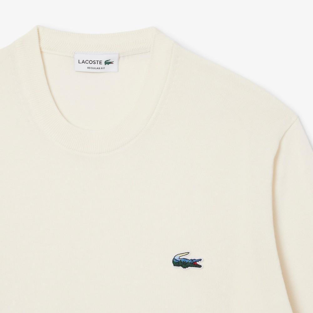 [Lacoste] Men's Holiday Croc Crewneck Sweater AH5415-55N70V