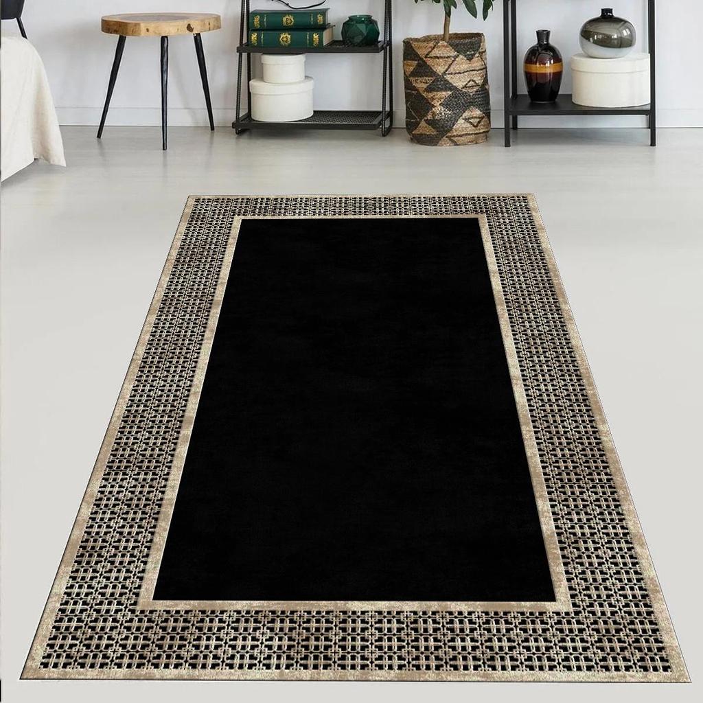 Epeddler Home Modern Cream Wall Floor Цифровая печать Нескользящая точечная основа Новое поколение гостиной, кухни, коридора Ковер и бегунок