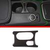 Drive ABS Cup Holder Decorative Mask for A180 Right-Hand Mercedes-Benz CLA, GLA, A-Class C117, W176, W177, X156, 2012-2019 (Carbon Fiber)