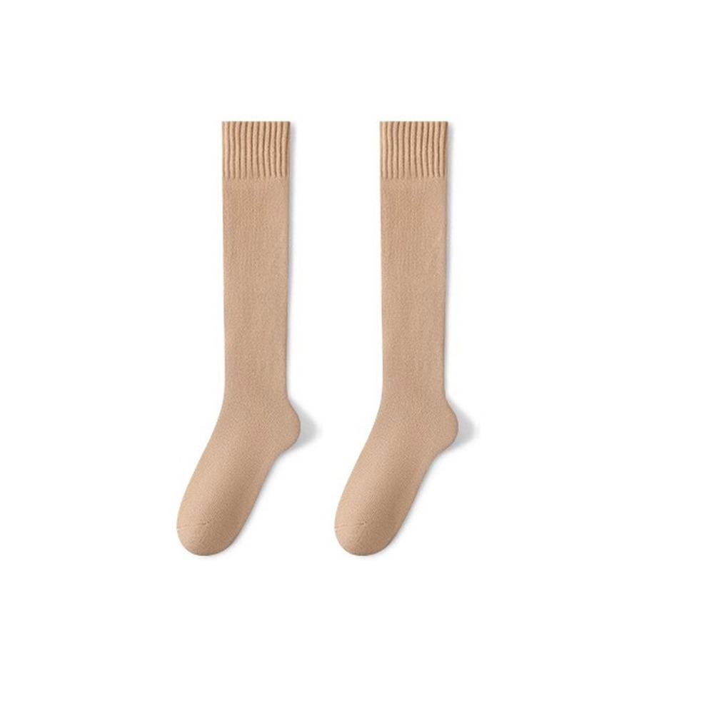 Polyester Cotton Winter Warmer Thicken Sock Calf Terry Socks Keep Warm Tool Winter Warmer