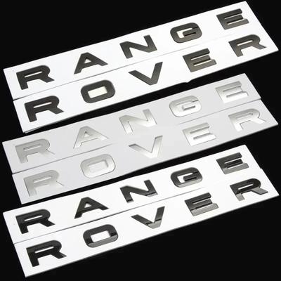 3D ABS Буквы Логотип Наклейка на Капот Автомобиля Значок на Капот Для Range Rover Эмблема L320 L322 L405 L494 Vouge Discovery Evoque Аксессуары