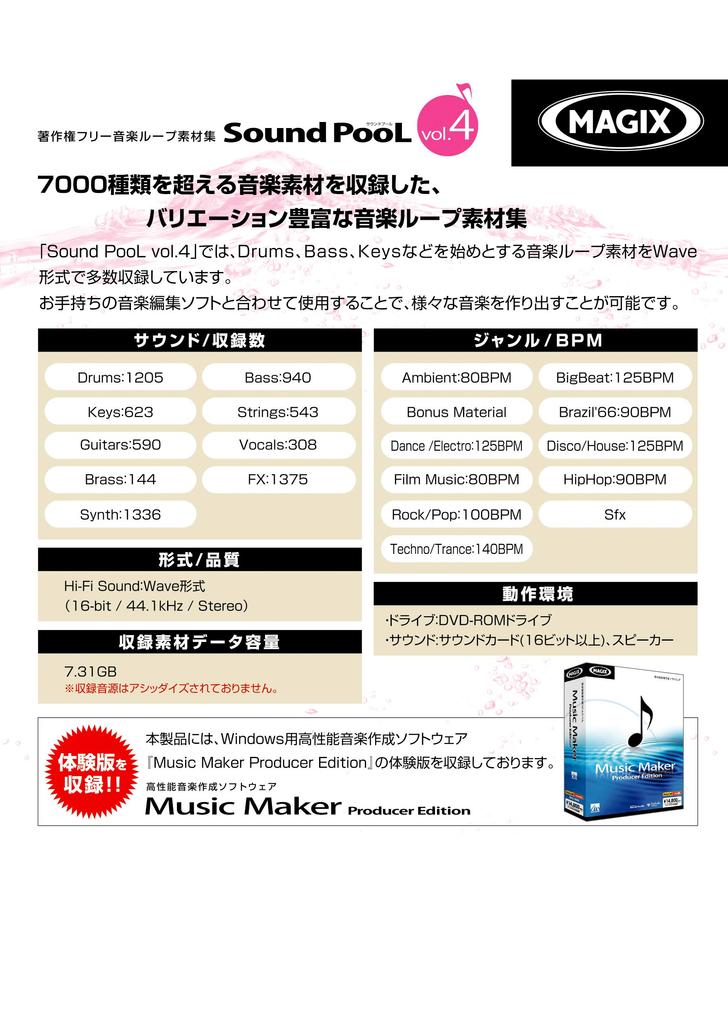 AHS Sound PooL Музыкальный циклический материал том 4