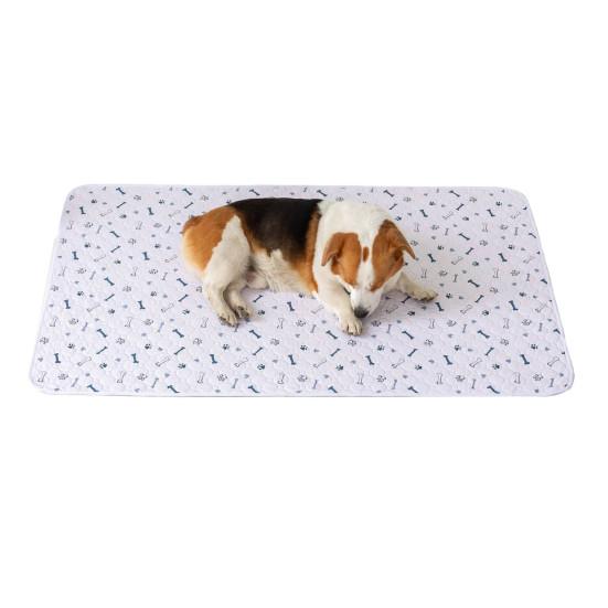 Многоразовая моющаяся пеленка для щенков, нескользящая, супервпитывающая, непромокаемая, для пола, манежа, клетки, родильного ящика