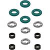 31375050 Fuel Injector Kit As Shown Rubber Metal Direct Replacement 1 Set Easy Installation Practical Design For Ford