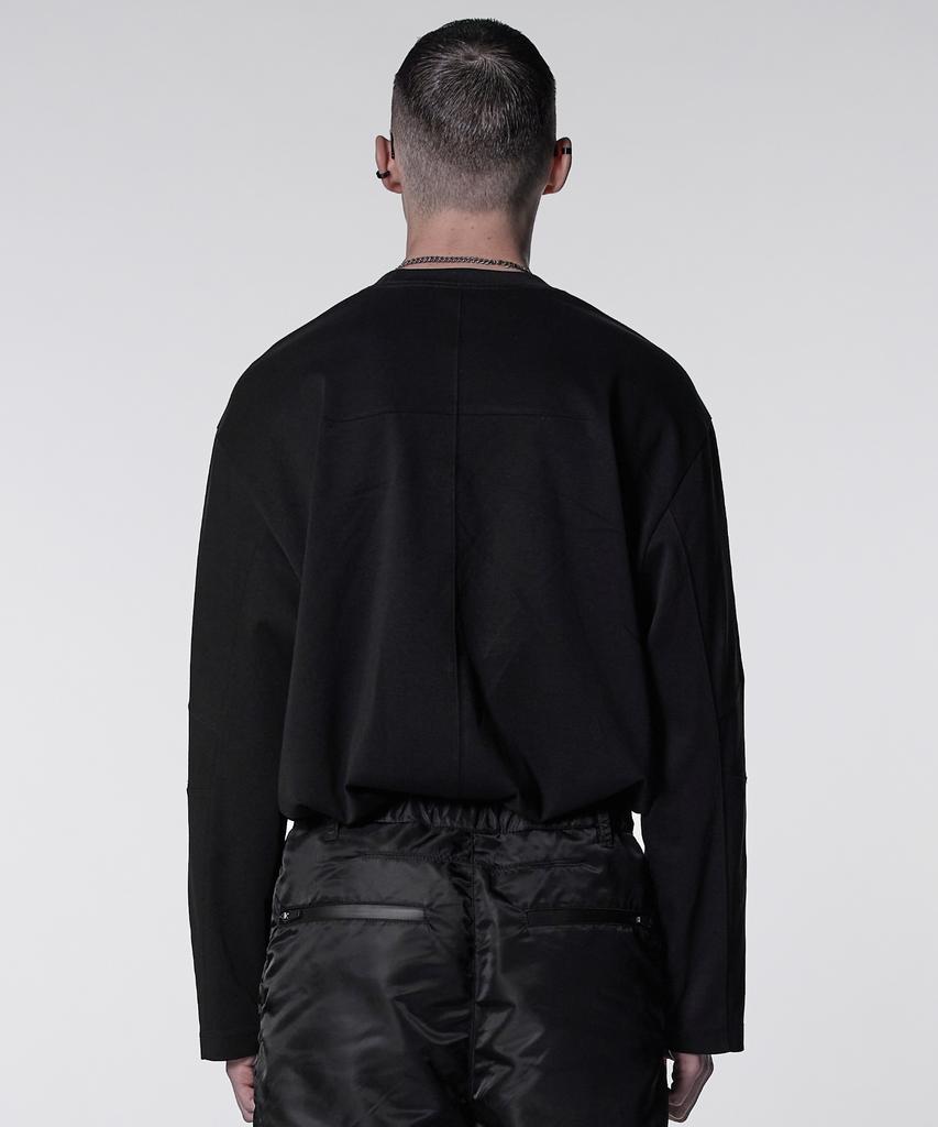 VONVAT Biker Incision Long Sleeve (Black)