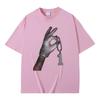 Rapper Drake Iceman Album Cover Graphic T-shirt Men Women Hip Hop Fashion Pop Music T Shirts Y2K Gothic Cotton Oversized T-shirts
