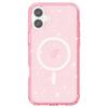 For iPhone 16 Plus Magnetic Phone Case Sparkly Glitter PC+TPU Phone Cover