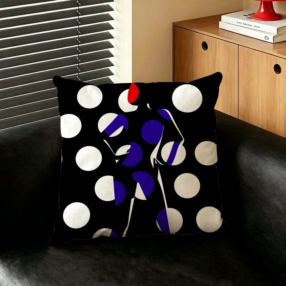 Artist MMalikaFFavre Cushion Cover Creative pillowcases for interior decoration office living room home Car hot
