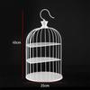 European White Wrought Iron Dessert Stand - Cake Tray and Pastry Display Rack