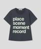 Футболка SLOW RECORD HOUSE Archive Typography_Угольный