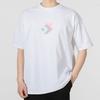 Converse SUMMER ACTIVITY SURF T Shirts Men's White Crew Neck Moderate Straight Fit 10022772-A01