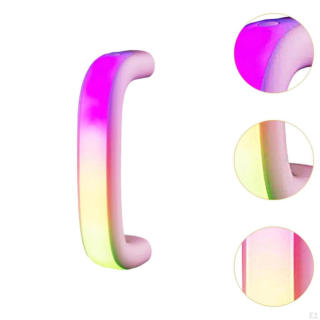 Светодиодный держатель для стакана, перезаряжаемый, разноцветный, для детей и взрослых, удобный, простая установка, 30 унций/40 унций