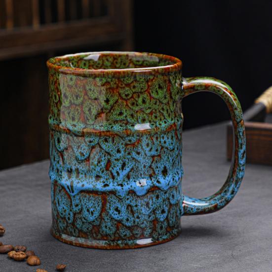 Керамическая кофейная кружка, большая чайная чашка для офиса, дома, посудомоечной машины, микроволновой печи, кружка для кофе, чая, латте, 20 унций