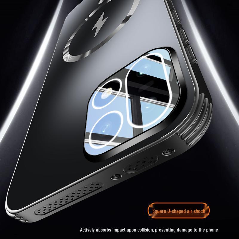 Чехол для телефона OnePlus 15 с защитной пленкой для объектива - Полное покрытие, Матовый, Противоударный, Теплоотводящий, Магнитный, Легкий