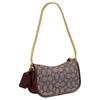 Coach Сумка Swinger 20 Classic Monogram из кожи Маленькая женская сумка Дуб Клен CDG68-B4S0M