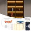 Multiple Layer Cabinet LED Lights DC12V Tuya Smart WiFi COB LED Strip Light Tape 320leds/M Bedroom Wall Kitchen Backlighting