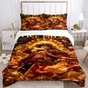 One Piece Bedding 3 Piece Set HD Print Duvet Cover Pillowcases for Teens Adult Bedroom Decoration Christmas Gift C31
