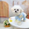 Pet Clothing Dog Clothes Cool Down Cold Silk Cool Feeling Pet Ice Silk Mesh Home Clothes Cat Clothes Cool Clothes
