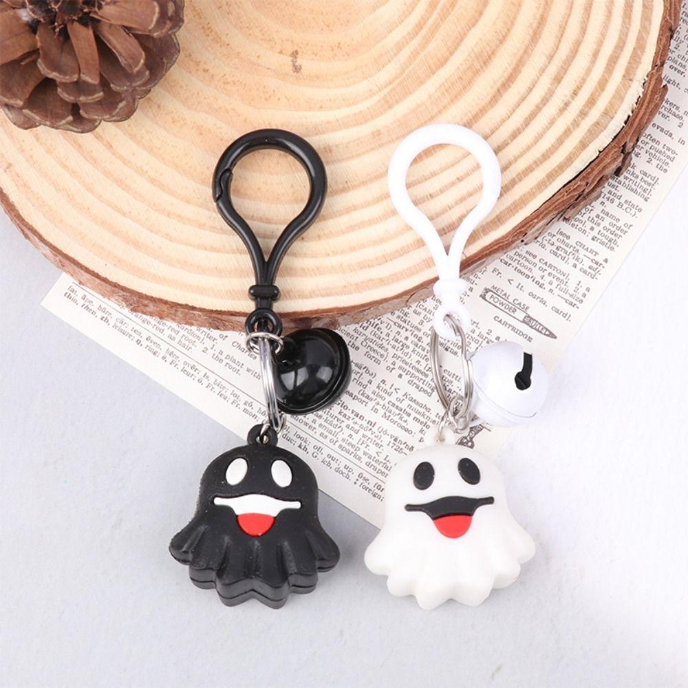 Skeleton Halloween Ghost Cartoon Keychain Ghost Halloween Skeleton Ghost Keychain Female Lady Girl