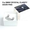 4 шт. для BMW Crystal Door Pin Lock Universal для всех моделей F10 F20 F30 G20 G30 G05 для Mini Cooper Easy Install Car Interior Accessories