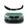 For BMW F32 F33 F36 SE Non-M Sport Luxury Line Gloss Black Front Bumper Splitter Lip Spoiler Diffuser Retrofit 2014-2020 Tuning