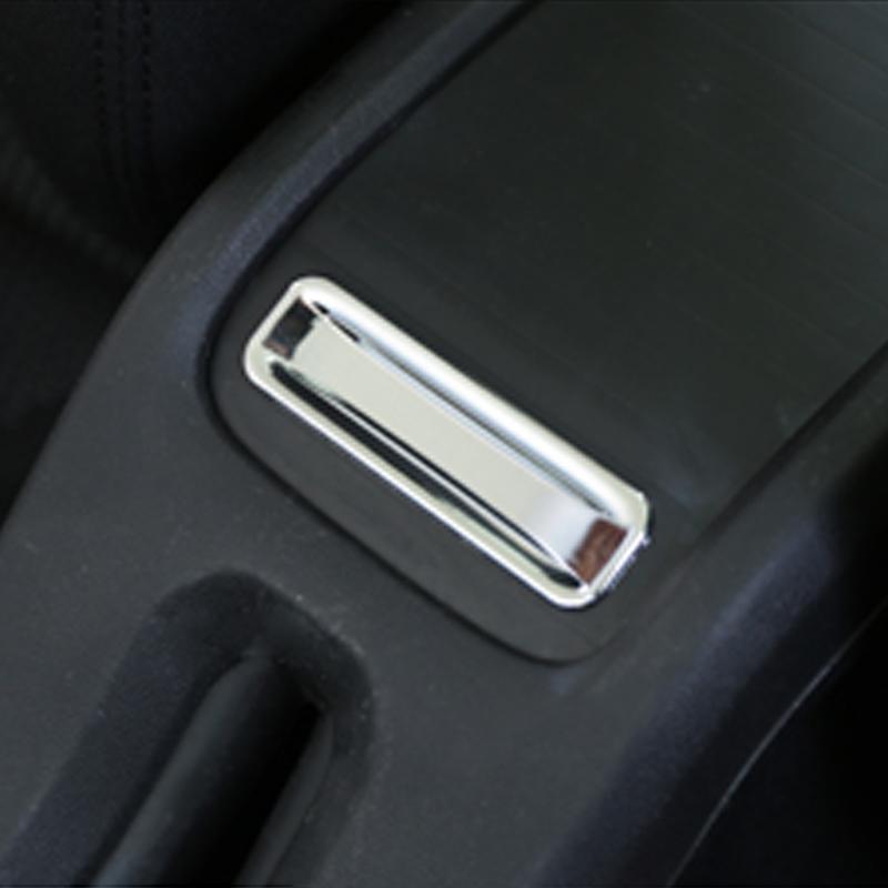 Хромированный автомобильный подлокотник из АБС-пластика, ящик для хранения, декоративная панель, наклейка с блестками для Peugeot 2008 2014-2017