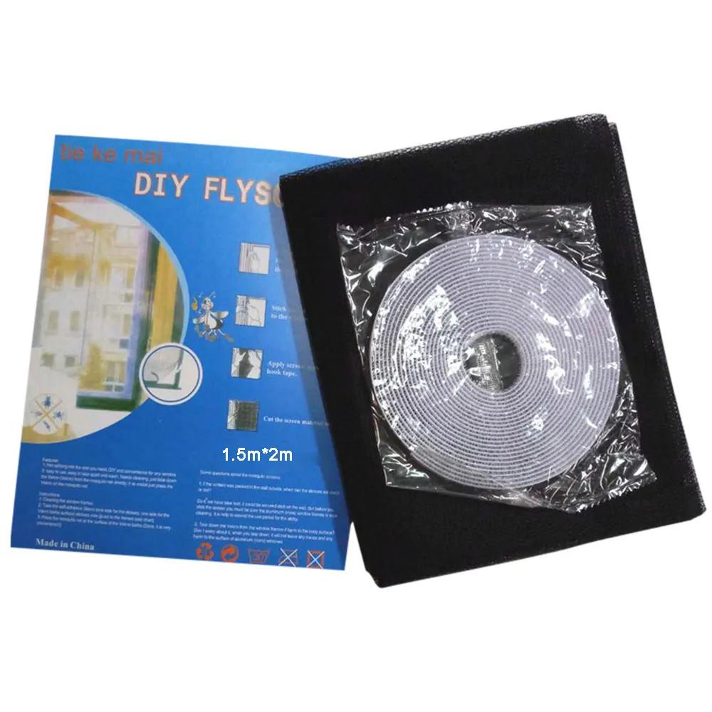 Новые домашние насекомые, мухи, москитные сетки, оконные занавески, москитная сетка, противомоскитная сетка для двери, кухонное окно, защита для дома