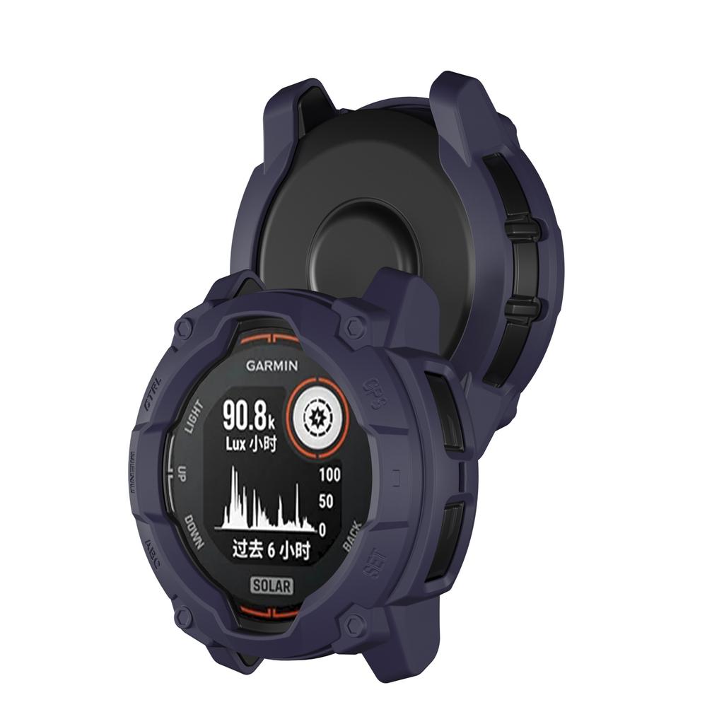 Чехол-ракушка из ТПУ для умного браслета Garmin Instinct 3, Защитный чехол 45 мм/50 мм, Рамка часов для Garmin Instinct3, Безель