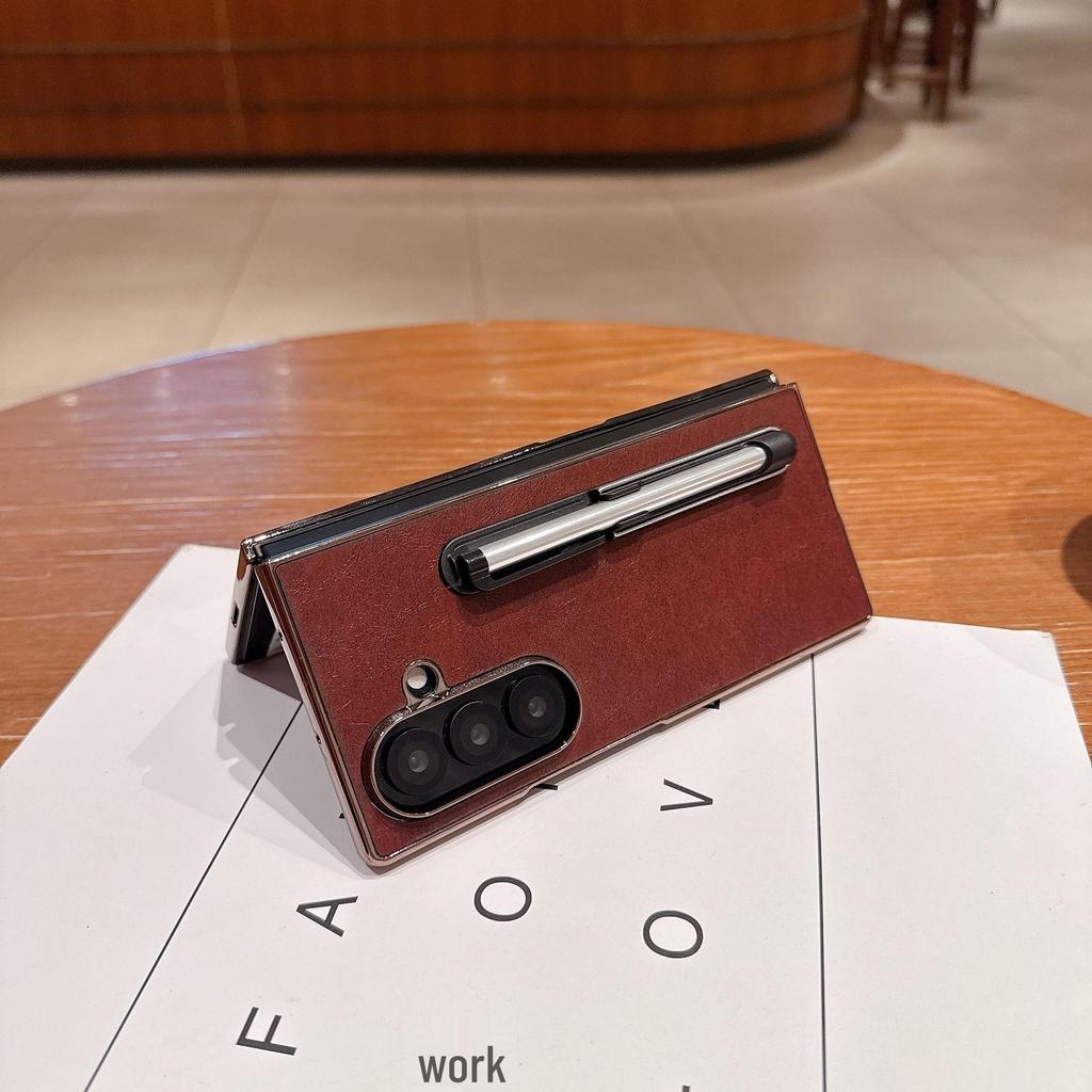 Гальванизированная подставка-стилус и защитный чехол для Samsung Z-Fold 7/6