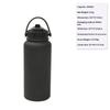 Factory Direct Supply Sports Thermos American Style Thermos Large Capacity Vacuum Insulated Camping Portable Water Bottle