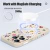 Магнитный чехол для Magsafe для iPhone 17 Pro Max, цветной, с принтом звезд и полос, из мягкого силикона, задняя крышка для телефона для iPhone 16 15 14 13 Pro Max 16e 17e