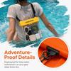 Clear Photo Capture Waterproof Phone Pouch Large Size Diving Phone Case  Outdoor Use