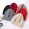 Autumn and Winter Pure Wool Big Waist Fried Dough Twists Wool Hat Men's and Women's Same Cashmere Wool Hat Knitted Ear Protection Warm Cold Hat