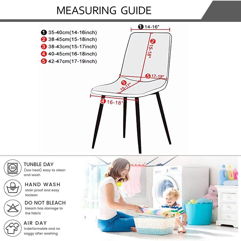 Plaid Jacquard Chair Cover for Eames and Club House Shell Chairs