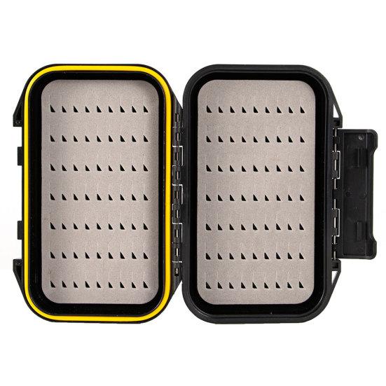 MUQZI Sports Accessory Portable Waterproof Fly Fishing Lure Bait Trout Flies Plastic Storage Box Case