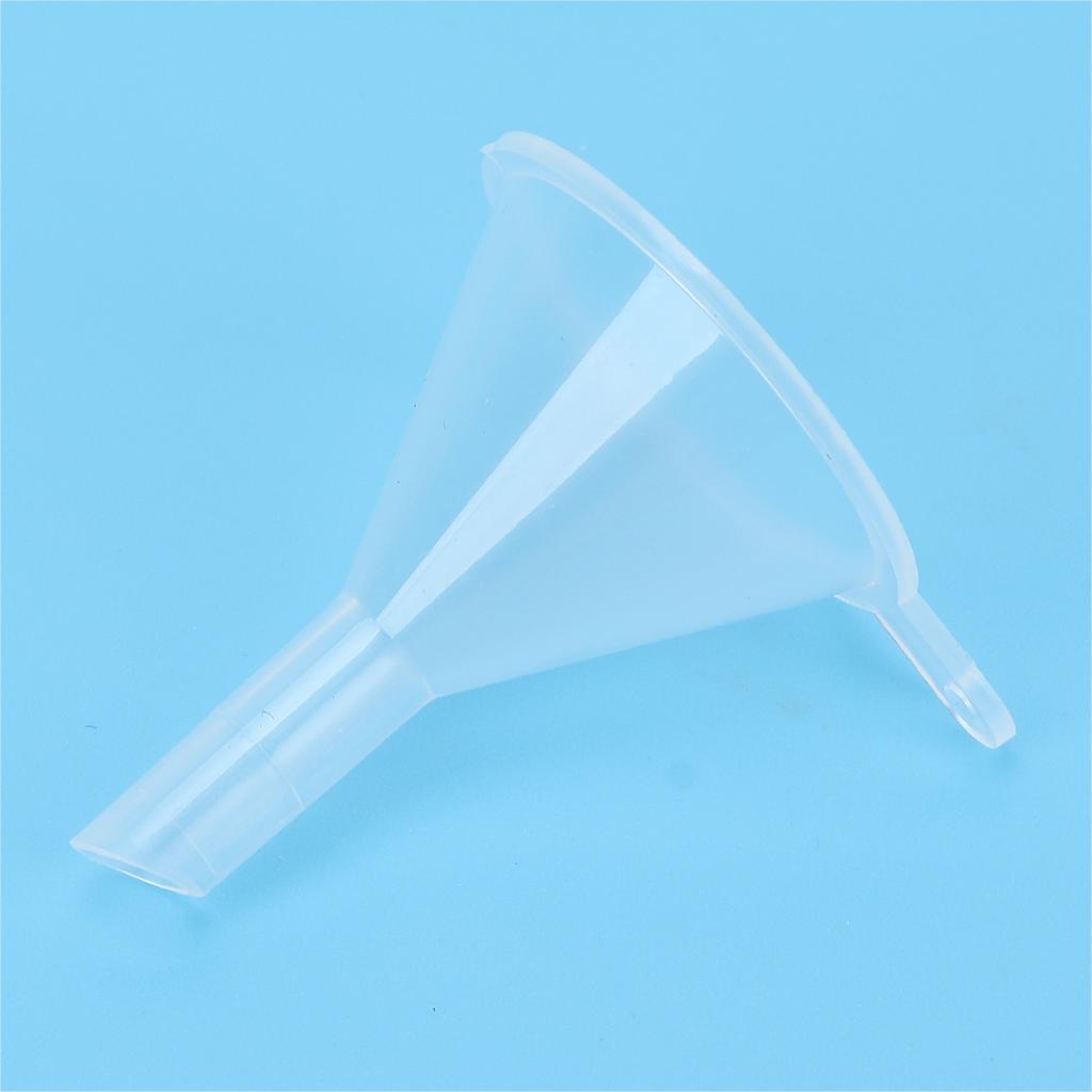 10 шт. Маленькие прозрачные воронки, многоцелевые инструменты для наполнения косметических жидкостей, духов